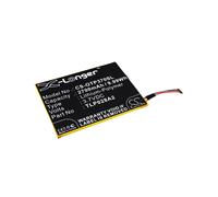 Techtek Batería CS-OTP370SL Compatible con One Touch Icin, One Touch Pixi 3 (7) LTE, One Touch Pixi 3 7.0 4G Sustituye Alcatel TLP028A2