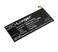 Techtek Batería CS-OTP509XL Compatible con FL02, Flash Plus 2, Flash Plus II, One Touch Pop 4S LTE, One Touch Shine Plus, OT-5095, OT-5095B,