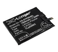Techtek Batería CS-OTP604SL Compatible con One Touch Pop Up, One Touch Pop Up LTE Dual SIM, OT-6044, OT-6044D Sustituye Alcatel TLp020EC