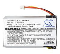 Techtek Batería CS-OXR800MB Compatible con DXR-8, DXR-8 Video Babymonitor, DXR-8 Wireless Monitor, Grand Elite 2 Sustituye Infant Optics DXR8RLB,