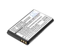 Techtek Batería CS-PHX128SL Compatible con Dixo, Xenium 128, Xenium X116, Xenium X125, Xenium X126 Sustituye Orange 178100170, Philips