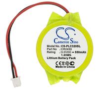 Techtek Batería CS-PLC320SL Compatible con FP-X series controllers, GT32 display, GT32M display, GT32T display Sustituye Panasonic AFPX-BATT, CR2450