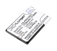 Techtek Batería CS-PRX120 ompatible con KX-PRX110, KX-PRX110GW, KX-PRX120, KX-PRX120GW, KX-PRX150, KX-PRX150GW Sustituye Panasonic KX-PRA10