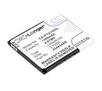 Techtek Batería CS-PTU155SL Compatible con KX-TU150, KX-TU150EXR, KX-TU155, KX-TU155EXCN, KX-TU155EXRN, KX-TU160, KX-TU550 Sustituye Panasonic