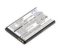 Techtek Batería CS-PTU400SL Compatible con KX-TU400, KX-TU400 EXRM, KX-TU450 Sustituye Panasonic 433450ART