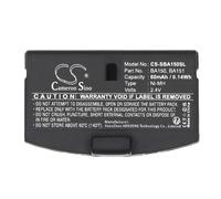 Techtek Batería CS-SBA150SL Compatible con A200, Audioport A200 Set, HDI 302, HDI 380, HDI302, HDI490, IS 150, IS 300, IS 380, R150, RA-85, RI