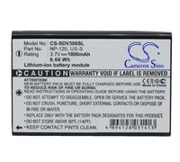 Techtek Batería CS-SDV300SL Compatible con AutoPlay, V300, V300 Plus Sustituye Sonocaddie US-S