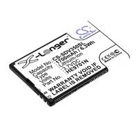 Techtek Batería CS-SDV350SL Compatible con G-4L, Handheld Video Magnifier, Snow, Snow 4.3", V350, V500 Sustituye Sonocaddie G-4L, HE9701N, Zoomax