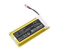 Techtek Batería CS-SGR543FT Compatible con 03.5026, 03.5412, 03.5438, 03.5446, I-Match, I-Match2, I-View COB LE, Night View Sustituye SCANGRIP