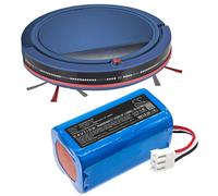 Techtek Batería CS-SHA702VX Compatible con RB-7028, RB7028 Sustituye Ikohs 84196, Severin Chill INR18650-4S