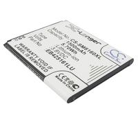 Techtek Batería CS-SM8160XL Compatible con Galaxy Ace 2, Galaxy Ace II x, Galaxy Exhibit, Galaxy S Duos, Galaxy S Duos 2, Galaxy Trend II, Galaxy