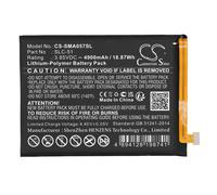 Techtek Batería CS-SMA057SL Compatible con Galaxy A05s 2023, SM-A057F, SM-A057F/DS, SM-A057G/DSN, SM-A057M, SM-A057M/DS Sustituye Samsung
