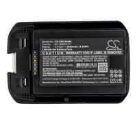 Techtek Batería CS-SMC400BL Compatible con MC40, MC40, MC40C, MC40C, MC40N0, MC40N0, MC40N0-SCG3R00, MC40N0-SCG3R00, MC40N0-SCJ3RM0,