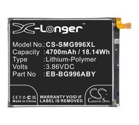 Techtek Batería CS-SMG996XL Compatible con Galaxy S21+, Galaxy S21+ 5G, SCG10, SM-G9960, SM-G996A, SM-G996B/DS, SM-G996J, SM-G996R4, SM-G996T,