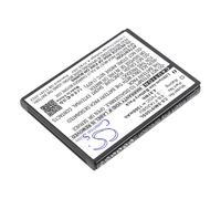 Techtek Batería CS-SMI9100SL Compatible con EK-GC100, Galaxy Camera, Galaxy M, Galaxy R, Galaxy R Style, Galaxy S II, Galaxy S II, Galaxy S II,