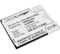 Techtek Batería CS-SMJ110SL Compatible con Galaxy J1 Ace 3G Duos, Galaxy J1 Ace 4G, Galaxy J1 Ace 4G LTE, Galaxy J1 Ace Dual SIM 3G, Galaxy J1