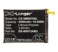 Techtek Batería CS-SMN976SL Compatible con Galaxy Note 10 Plus, Galaxy Note 10+, Galaxy Note 10+ 5G, Note 10 Plus 5G, SC-01M, SM-N975D,