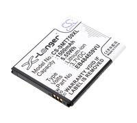 Techtek Batería CS-SMT759XL Compatible con Ancora, Conquer 4G, Exhibit 4G, Exhibit II 4G, Focus Flash, Galaxy Centura, Galaxy Discover, Galaxy