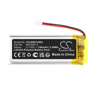 Techtek Batería CS-SRD140SL Compatible con Packtalk Edge Sustituye Cardo BAT00014