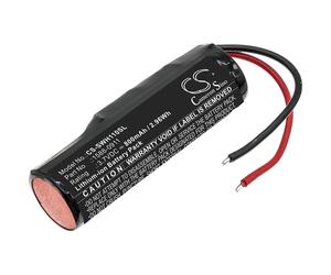 Techtek Batería CS-SWH110SL Compatible con WF-1000XM3 Charging Case, WF-SP900 Sustituye Sony 1588-0911