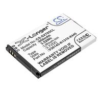 Techtek Batería CS-SX785 ompatible con 52-S2352-R141, Gigaset SL350H, Gigaset SL400, Gigaset SL400A, Gigaset SL400H, Gigaset SL450H, Gigaset