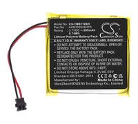 Techtek Batería CS-TMS110SH Compatible con Spark Cardio + Music GPS, Spark Cardio 2 + Music GPS Sustituye TomTom AHB332824HPS