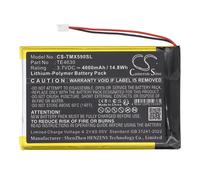 Techtek Batería CS-TMX590SL Compatible con TX-59, TX-59+, TX59 Monitor Wireless Door Phone Sustituye Technaxx TE4630