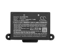 Techtek Batería CS-VFR019BL Compatible con IBS019NA, T650C, Trinity T650c Sustituye VeriFone IBS019NA