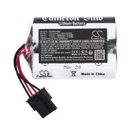 Techtek Batería CS-VPX740BT Compatible con MCS-740, SR 720 PG2 sirens, SR-740 PG2 Sustituye Visonic 103-304742-2, 2XER18505M