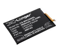 Techtek Batería CS-WKU200SL Compatible con Power U20, U30 Sustituye Wiko 4867A2