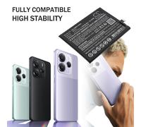 Techtek Batería CS-XMN140SL Compatible con 24094RAD4C, M7 Pro 5G, Note 14 5G, Xiaomi Redmi Note 14 5G Sustituye Poco BN5U