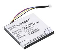 TECHTEK Batería para portátil 1300mAh Compatible con [Texas Instruments] N2/AC/2L1/A, TI-84 C Silver, TI-84 Plus C Silver Edition, TI-Nspire CAS Touchpad, TI-Nspire CX, CX CAS, TI-Nspir FBA