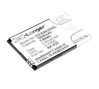 TECHTEK Baterías 1050mAh Compatible con [Emporia] Active Senior, Euphoria, Pure, Pure Euphoria, V25, V25001, V50, V50001, V50-4G001 sustituye AK-V25, AK-V25 (V2.0)