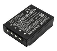 TECHTEK Batería 2000mAh Compatible con [HBC] Linus 6, Radiomatic Eco, Spectrum 1, Spectrum 2, A, B, Technos sustituye 005-01-00615, BA205000, BA205030, BA206000, BA206030, BA225 FBA