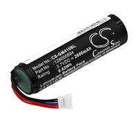 TECHTEK Baterías 2600mAh Compatible con [Datalogic] GBT4400, GBT4430, GM4100, GM4100-BK-433Mhz, GM4130, GM4400, GM4430, RBP-GM40, para [Gryphon] GM4100, RBP-GM40 sustituye 128000894, BT-8, RBP-40 FB