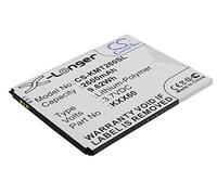 TECHTEK Baterías 2600mAh Compatible con [KAZAM] Trooper 2 X6.0, Trooper 6.0, Trooper2 6.0 sustituye KXX60, KXX60-FHABC009886