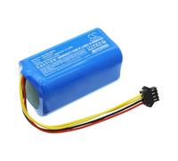 TECHTEK Baterías 2600mAh Compatible con [Taurus] Homeland Gyro, Homeland Laser, RVCA1000B, RVCA1001B, RVCA1002B sustituye 098060, 098060000, H06-LI-1440-2600