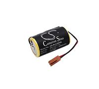 TECHTEK Baterías 5000mAh Compatible con [Cutler Hammer] A20B-0130-K106, para [GE] Fanuc CNC 16i, Fanuc CNC 18i sustituye A02B-0120-K106, A02B-0130-K106, A02B0120K106, A02B0130K106, A20B-0130-K106, A
