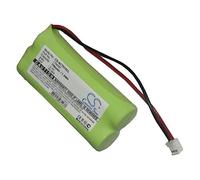TECHTEK Baterías 750mAh Compatible con 2500, 2600, T-2600, para [GEEMARC] CC40, CC50, CC60, para [Cable & Wireless] CWR 2200, para [Audioline] DECT 5015, para [Doro Matra] Dunea 160C, Dunea 260C, FB