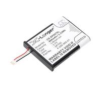Techtek - Baterías compatibles con [Sony] PSP E1000, PSP E1002, PSP E1004, PSP E1008, Pulse Wireless Headset 7.1 sustituye a 4-285-985-01, para SP70C FBA