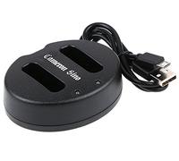 TECHTEK Cargador Compatible con [Canon] LEGRIA Mini X, PowerShot G1X Mark Ⅱ, PowerShot G1X Mark II, N100, LEGRIA Mini X, VIXIA N100, VIXIA sustituye CB-2LG