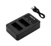 Techtek Cargador DF-CNE170UH Compatible con EOS 200D, EOS 250D, EOS 750D, EOS 760D, EOS 770D, EOS 77D, EOS 77DEOS M3, EOS 800D, EOS Kiss X8i, EOS