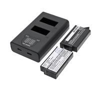 Techtek Cargador DF-GBX100UH Compatible con Max 2, MAX2 Sustituye GoPro CPPB1B