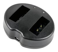 Techtek Cargador DF-LPE17UH Compatible con EOS 200D, EOS 250D, EOS 750D, EOS 760D, EOS 770D, EOS 77D, EOS 800D, EOS Kiss X8i, EOS M3, EOS M5, EOS