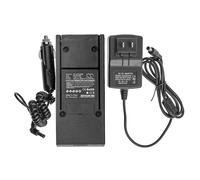 Techtek Cargador DF-LPX120DE Compatible con ATX1200, ATX900, CS10, CS15, Flexline total stations, GNSS receiver, GPS900, GRX1200, GS20, Piper