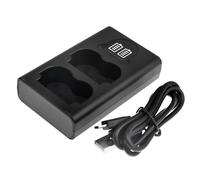 Techtek Cargador DF-NP235UH Compatible con X-T4 Sustituye Fujifilm BC-W235