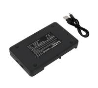 Techtek Cargador DF-SFC100UH Compatible con AG-BP15P, AG-BP25, AG-EZ1, AG-EZ1U, AG-EZ20, AG-EZ30P, AG-EZ30U, CCD-RV100, CCD-RV200, CCD-SC5,