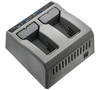 Techtek Cargador DF-TRS800BA Compatible con 5700, R10, R12 SPS985, R4, R6, R7, R8, RTS555, RTS633, RTS655, RTS773, RTS873, S3, S3 Total Stations,