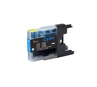 Techtek Cartucho de Tinta 12ml Compatible con [Brother] DCP-J 525 N, DCP-J 525 W, 540 N, 725 DW, 740 925 DW, 925 940 N-B, 940 N-W, MFC-J 280 W, MFC-J 425 430 432 435 5910 625 6510 6710 6910 705 D, 70