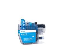Techtek Cartucho de Tinta 12ml Compatible con [Brother] MFC-J 5330 DW, MFC-J 5335 DW, 5335 DWF, 5730 5830 5930 6530 6535 6535 DWF, 6730 6930 6935 6935 sustituye LC-3217 (LC3217C)